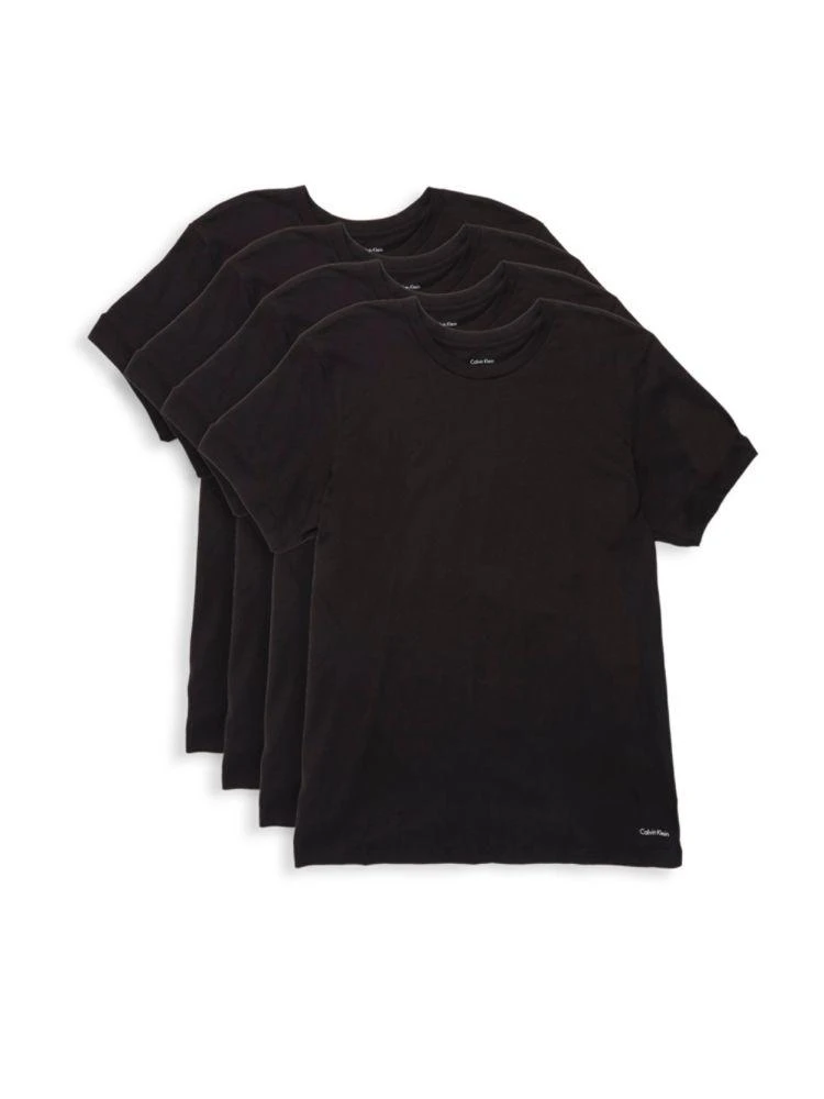 商品Calvin Klein|4-Pack Cotton T-Shirt Pack,价格¥199,第1张图片详细描述