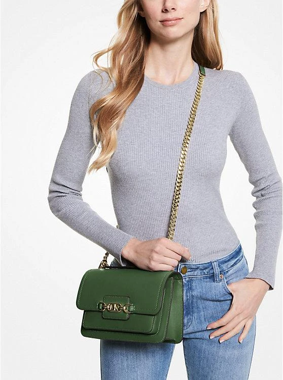 商品Michael Kors|Heather Large Leather Shoulder Bag,价格¥998,第3张图片详细描述