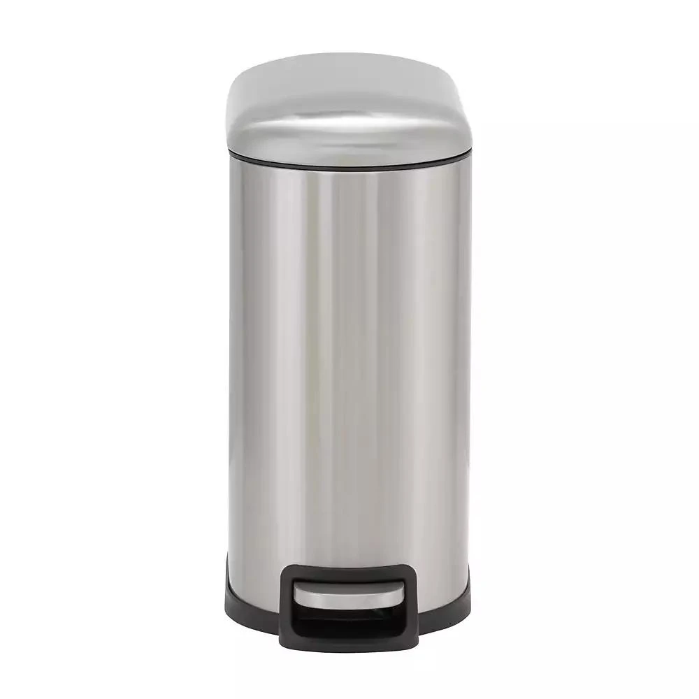 商品Household Essentials|Stainless Steel 10L Tuscany Narrow Trash Bin,价格¥1052,第1张图片