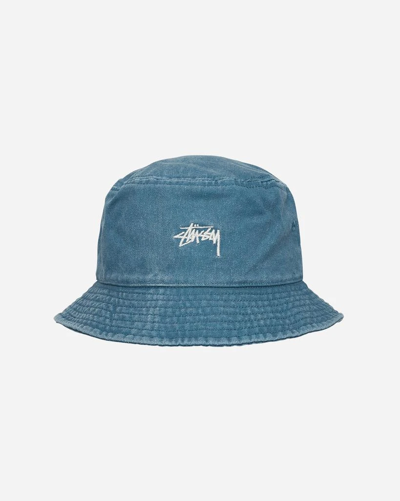 商品STUSSY|Washed Stock Bucket Hat Blue,价格¥357,第2张图片详细描述