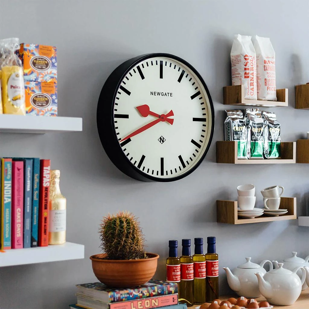 商品Newgate|Putney Wall Clock - Black,价格¥1261,第4张图片详细描述