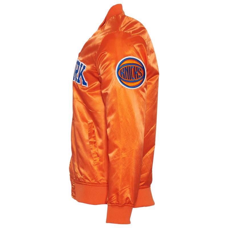 Pro Standard Knicks Satin All Over Print Jacket  - Men's商品第3张图片规格展示