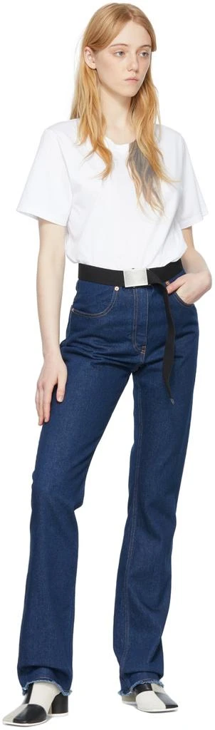 商品MAISON MARGIELA|Blue Belt Jeans,价格¥3273,第4张图片详细描述