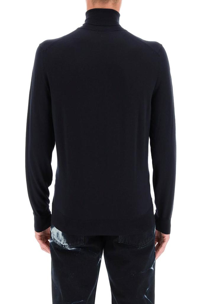 Drumohr turtleneck sweater in superfine merino wool商品第3张图片规格展示