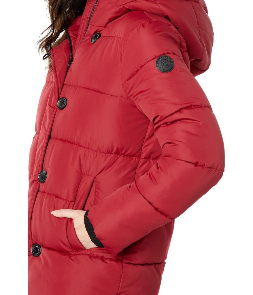 商品Ralph Lauren|Recycle Poly Snorkel Jacket with Faux Fur Hood,价格¥594-¥1104,第5张图片详细描述