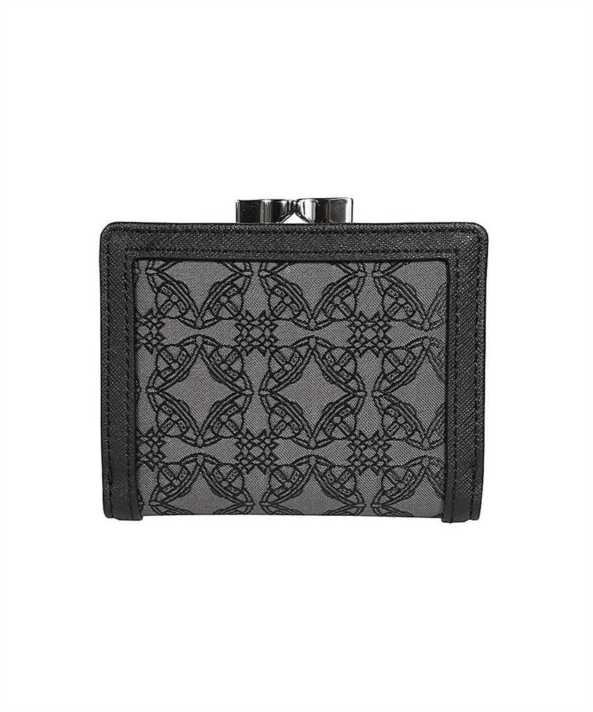 商品Vivienne Westwood|Vivienne westwood re-jacquard orborama small frame wallet,价格¥1911,第2张图片详细描述