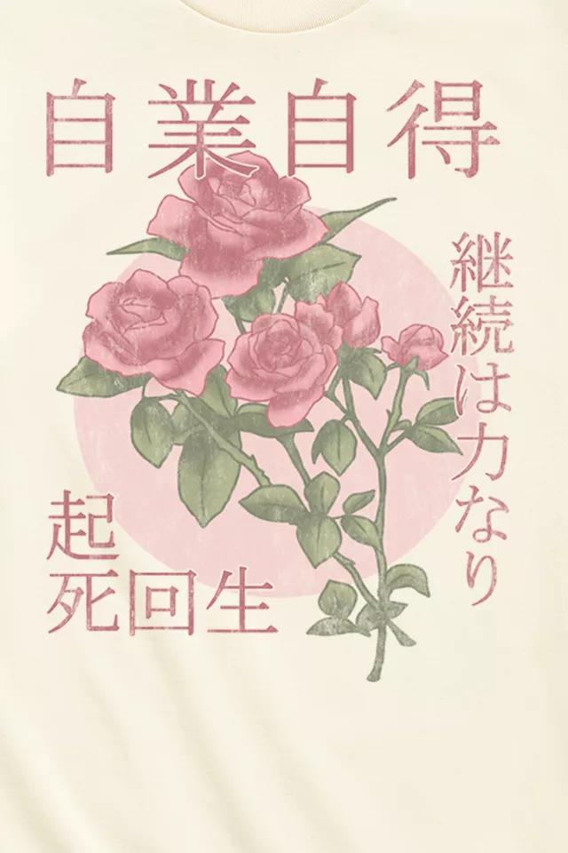 Kanji Roses Tee商品第2张图片规格展示