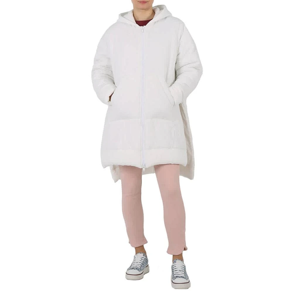 商品MM6|MM6 Ladies Embroidered Padded Coat In White, Size X-Small,价格¥682,第1张图片