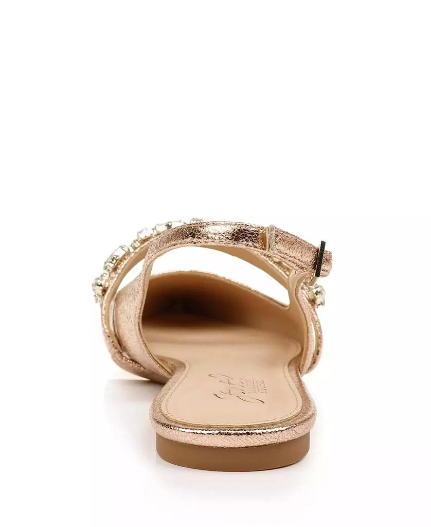 商品Badgley Mischka|Women's Bambi Slingback Evening Flats,价格¥697,第3张图片详细描述