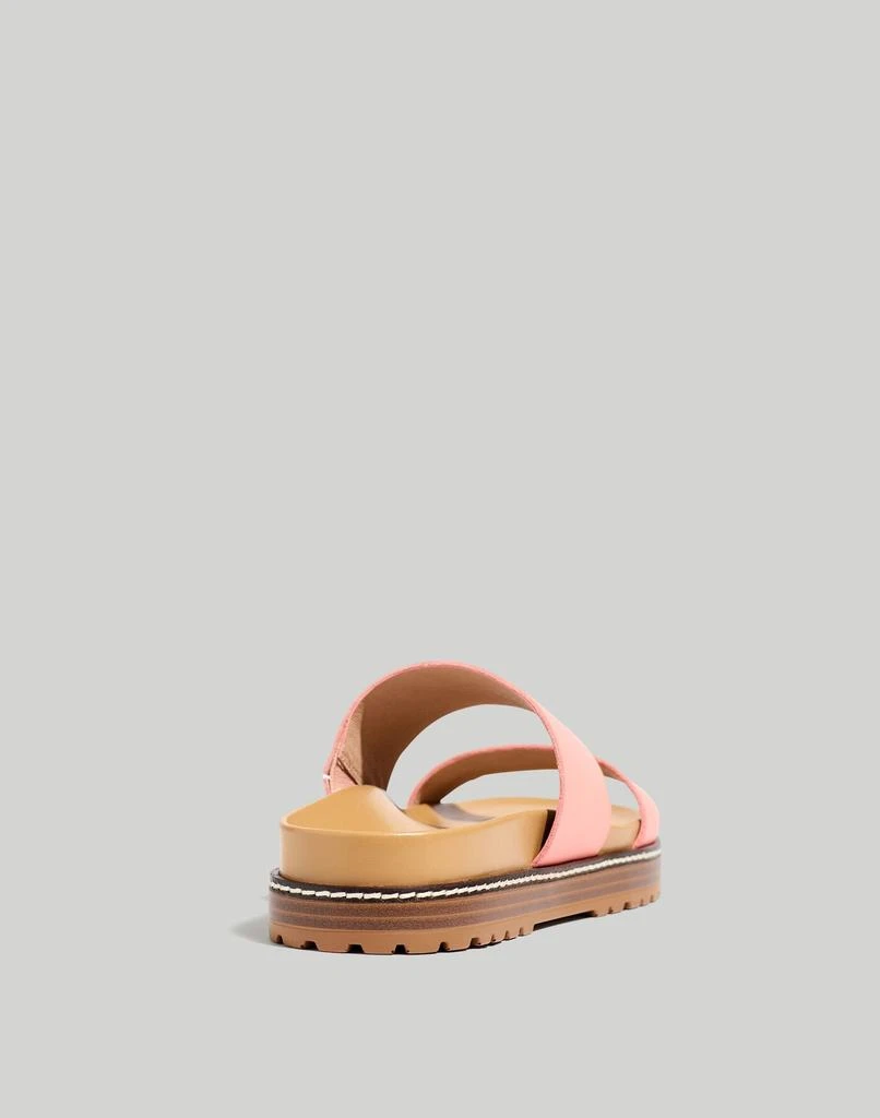 商品Madewell|The Charley Double-Strap Slide Sandal,价格¥674,第3张图片详细描述