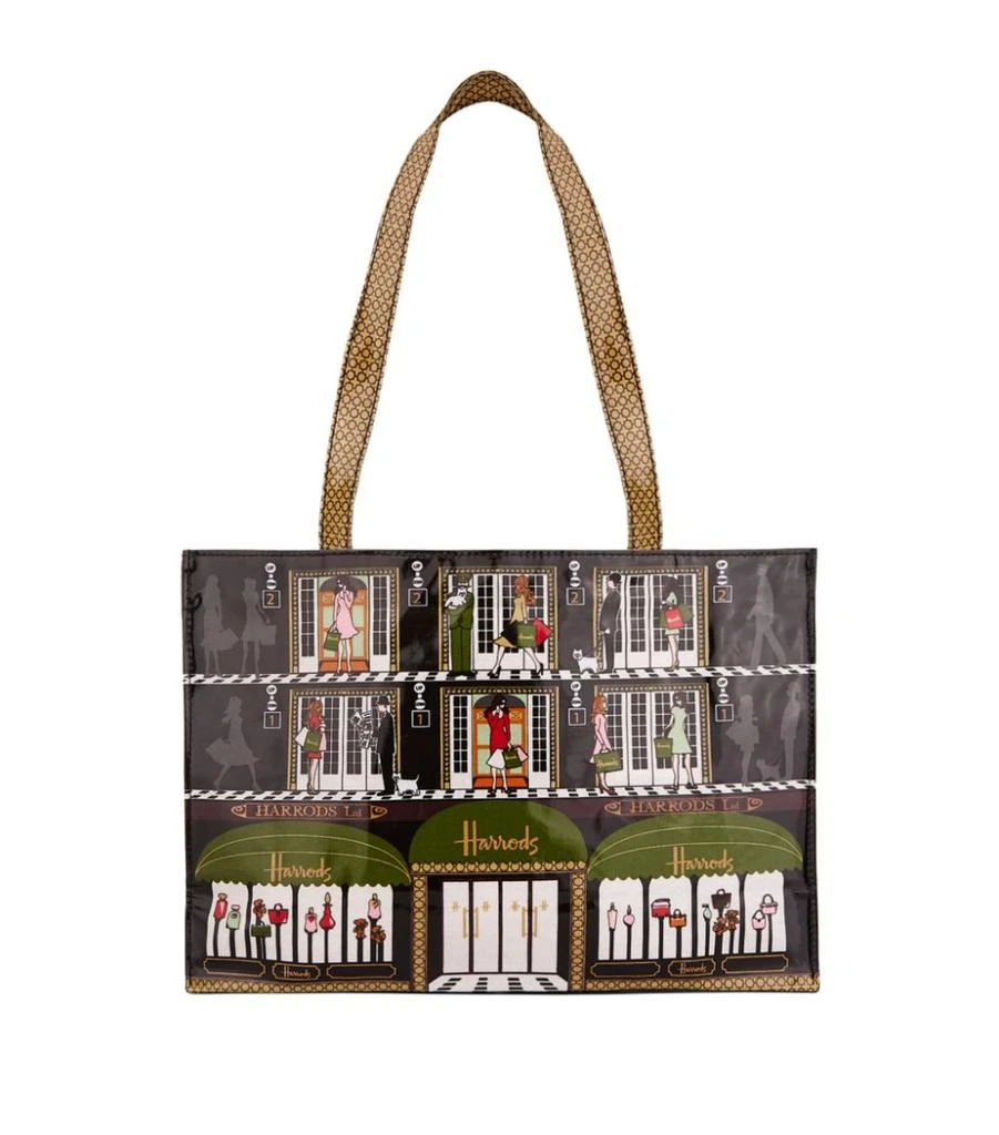 商品Harrods|Harrods Elevators Shoulder Tote Bag,价格¥373,第1张图片