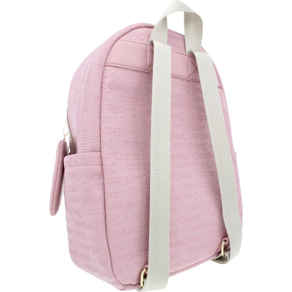 商品Juicy Couture|Juicy Couture Word Play Women's Faux Leather Embossed Logo Adjustable Backpack,价格¥158,第4张图片详细描述