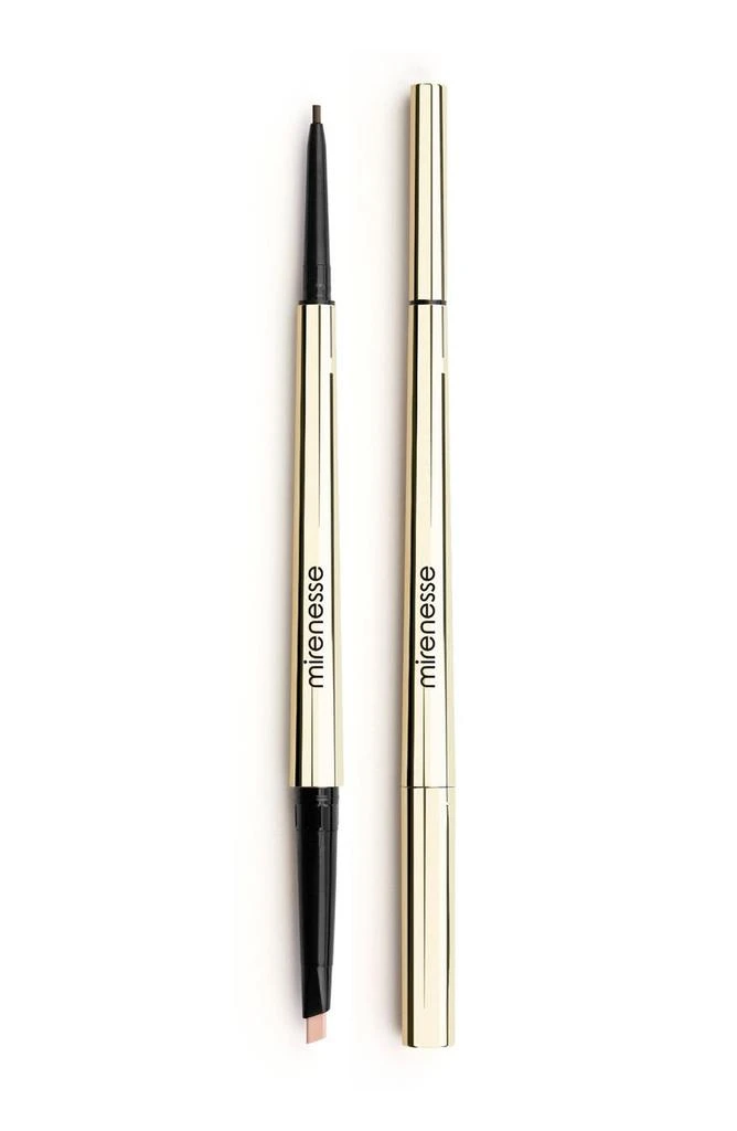 商品MIRENESSE|All Day Micro Brow Pencil + Shaping Mascara Set - 3.Cappuccino,价格¥206,第4张图片详细描述