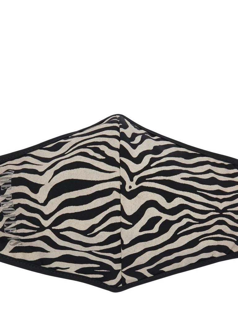 商品THE PEOPLE VS|Zebra Print Face Mask,价格¥47,第1张图片详细描述