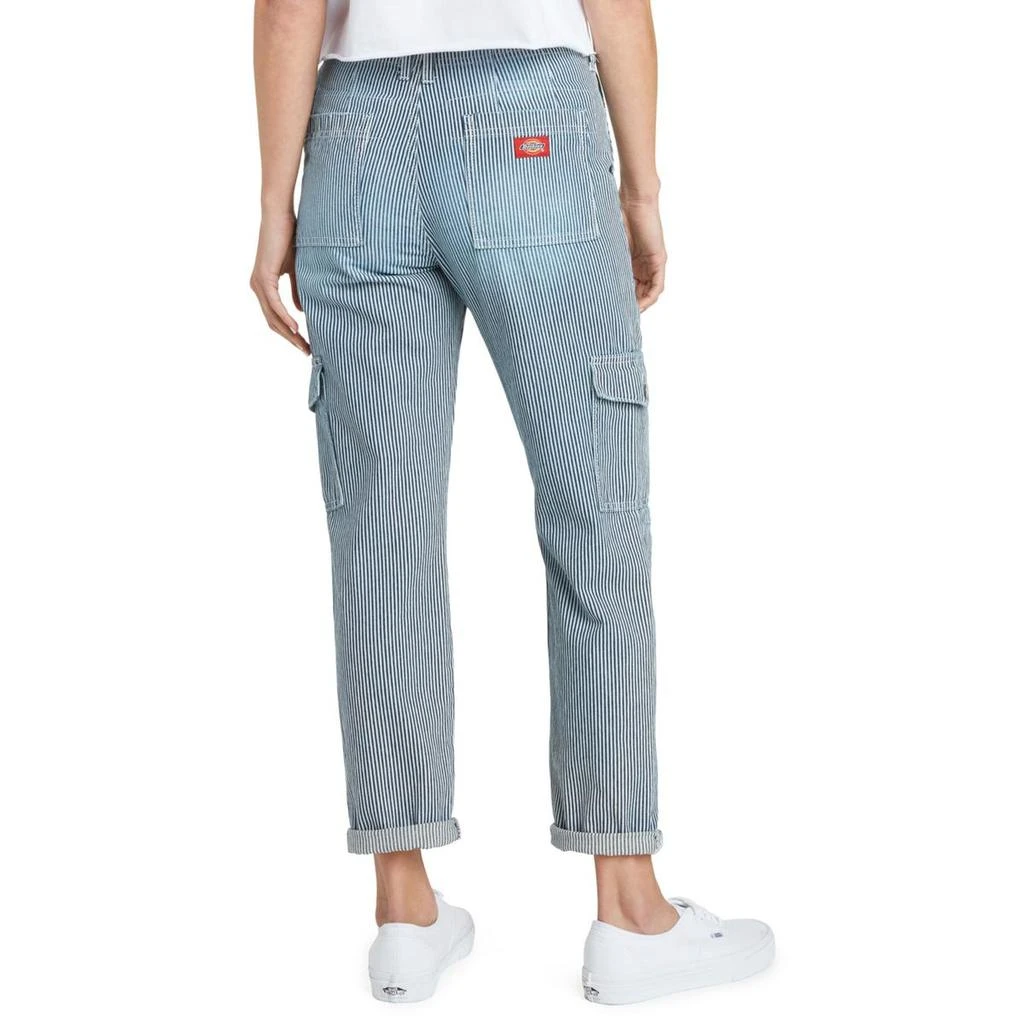 商品DICKIES|Dickies Womens Cuffed Striped Cargo Pants,价格¥170,第2张图片详细描述