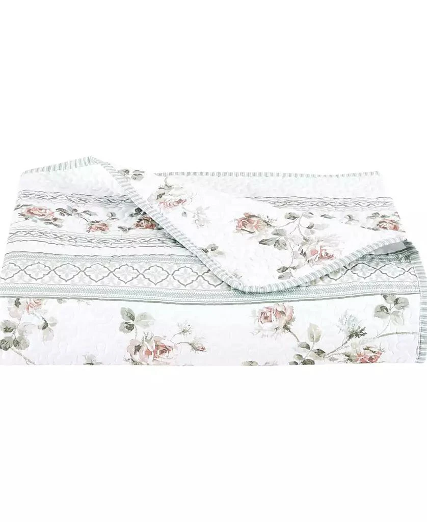 商品Royal Court|Rialto Classic Floral 3-Pc. Quilt Set,价格¥1066,第2张图片详细描述