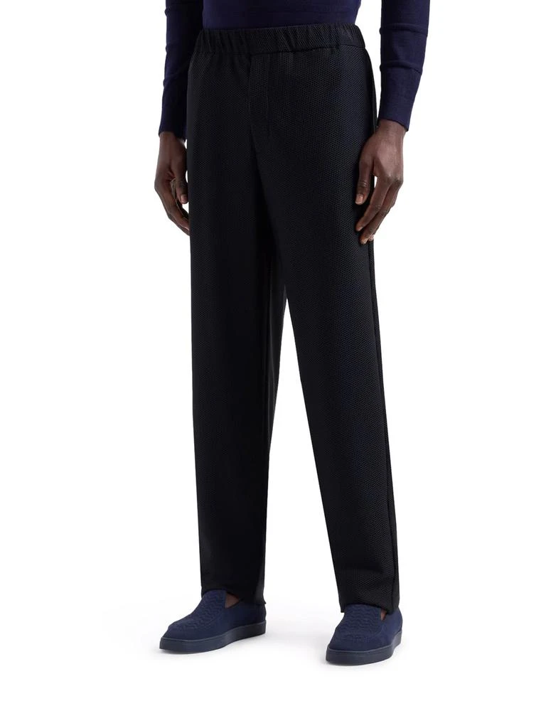 商品Giorgio Armani|FLAT PANTS IN TECHNICAL GAUFRE`,价格¥3971,第4张图片详细描述