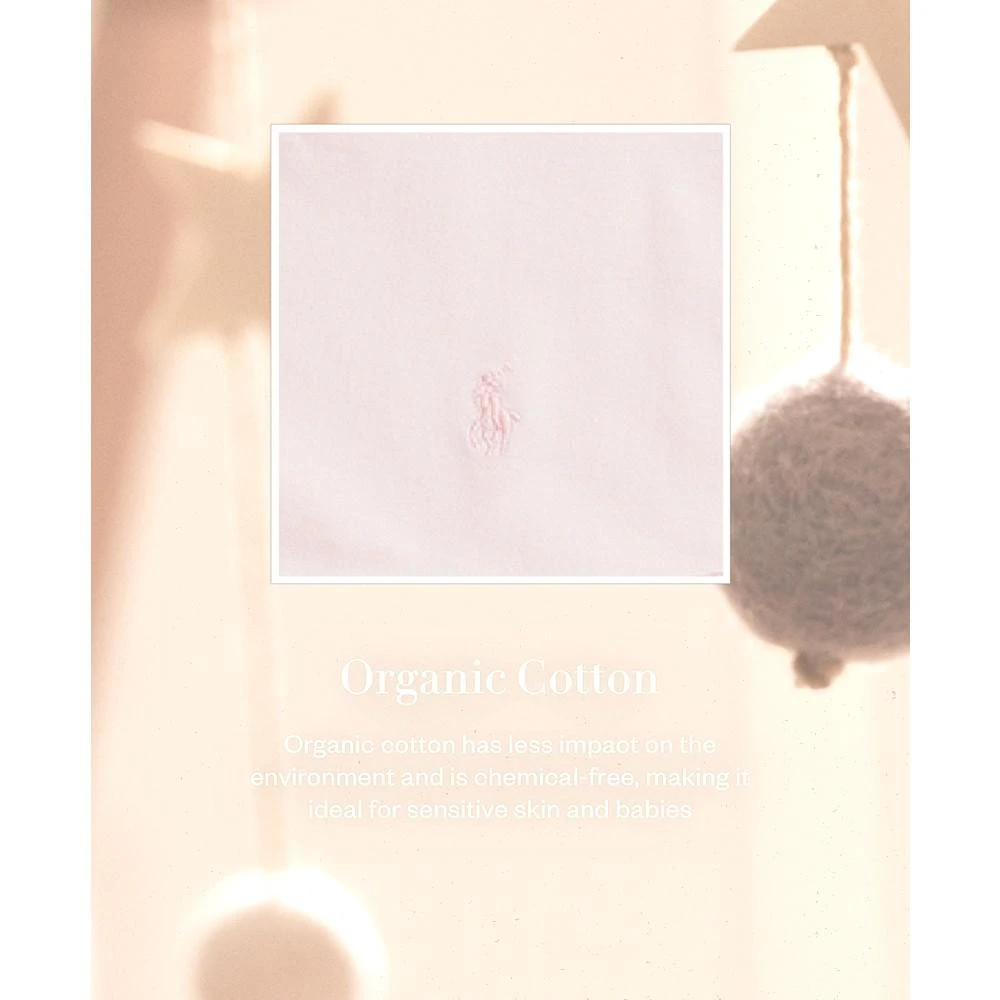商品Ralph Lauren|Baby Girls Organic Cotton Gift Set, 4 Piece Set,价格¥564,第4张图片详细描述