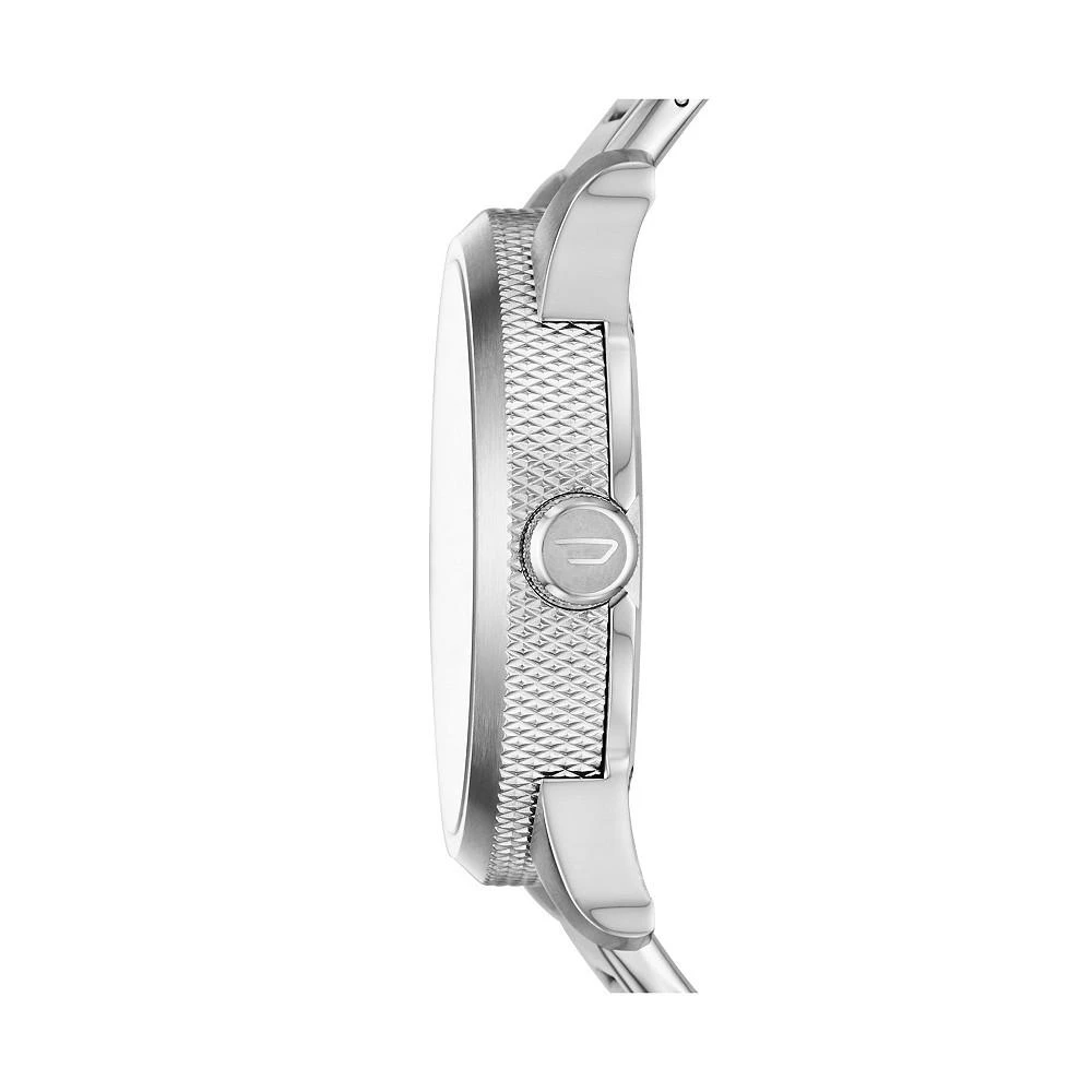 商品Diesel|Men's Rasp Three-Hand Stainless Steel Watch 46mm,价格¥711,第2张图片详细描述