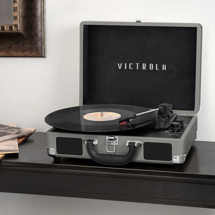 商品Victrola|The Journey Bluetooth Portable Record Player,价格¥606,第2张图片详细描述