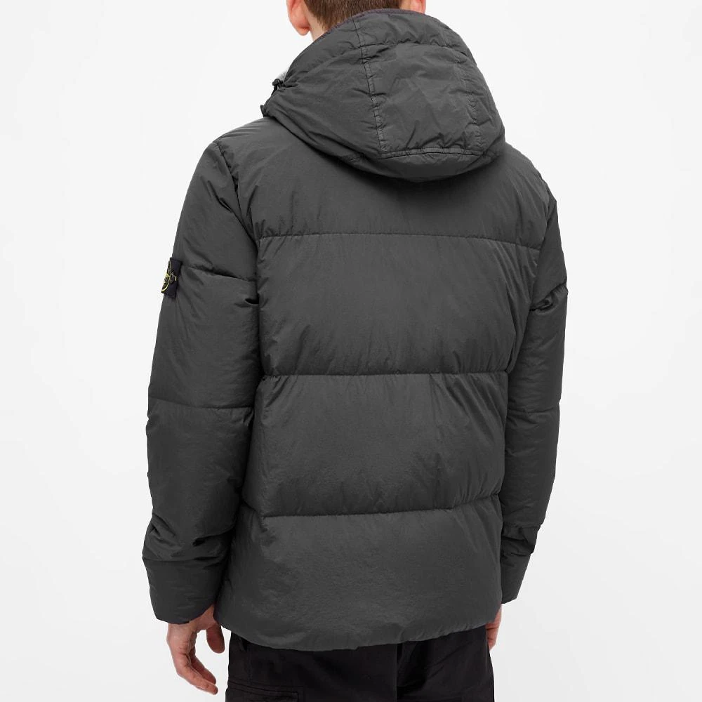 Stone Island Garment Dyed Crinkle Reps Hooded Down Jacket 商品