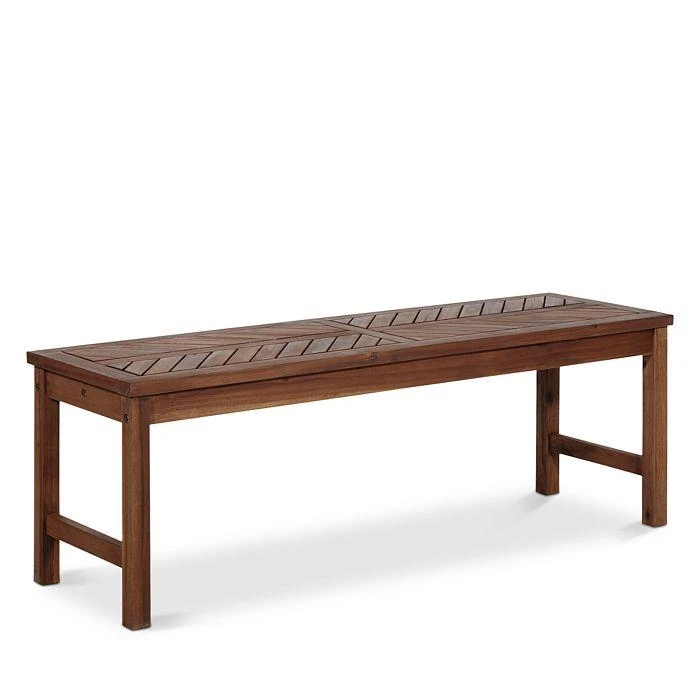 商品Sparrow & Wren|Harbor Outdoor Patio Dining Bench,价格¥1721,第1张图片
