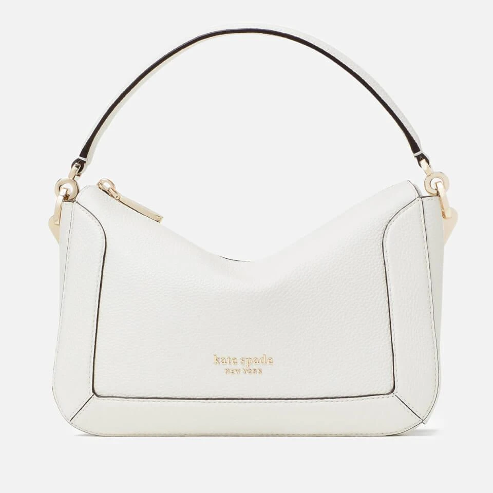 商品Kate Spade|Kate Spade New York Women's Crush Pebbled Medium Cross Body Bag - Optic White,价格¥1602,第1张图片
