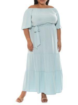 商品ALEXIA ADMOR|Plus Harlow Maxi Dress,价格¥647,第7张图片详细描述