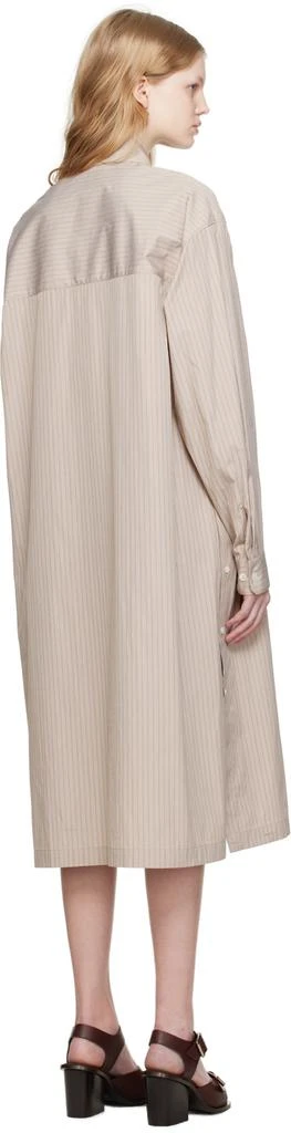 商品Lemaire|Beige Playful Buttoned Shirt Midi Dress,价格¥1886,第3张图片详细描述