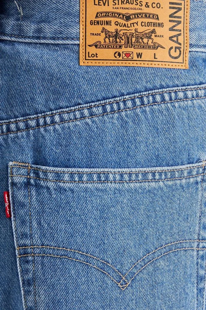 商品Ganni|High-rise wide-leg jeans,价格¥1030,第2张图片详细描述