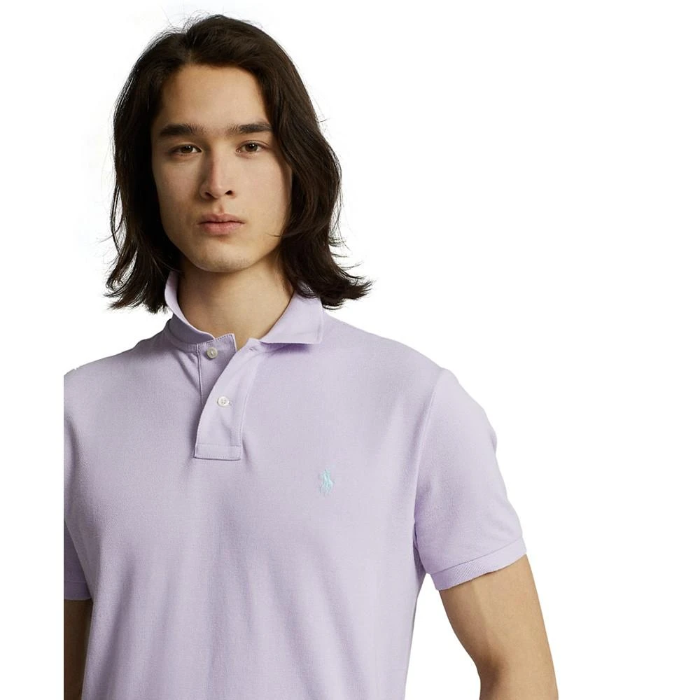 商品Ralph Lauren|Custom Slim Fit Mesh Polo Shirt,价格¥333,第3张图片详细描述