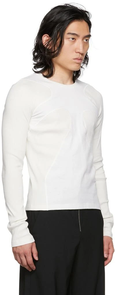 商品Dion Lee|Off-White Paneled Long Sleeve T-Shirt,价格¥1286,第2张图片详细描述