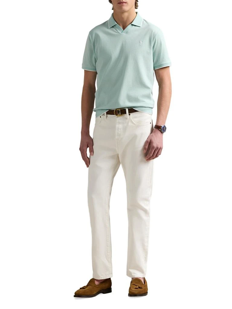 商品Ralph Lauren|Jacquard Mesh Polo Shirt,价格¥1104,第2张图片详细描述
