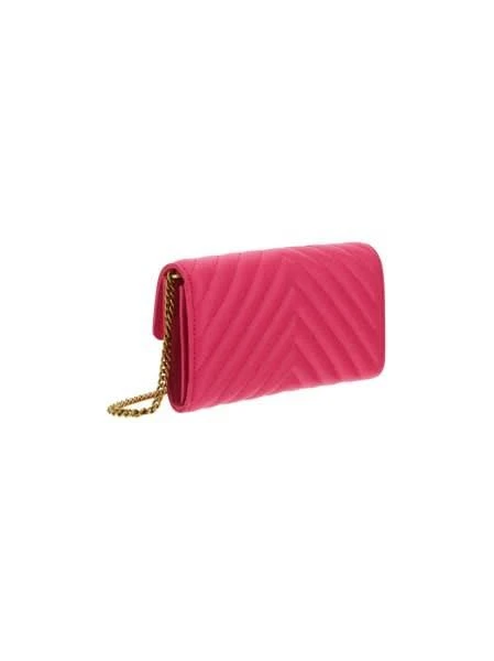商品PINKO|Pinko Chevron Love Bag Wallet,价格¥1515,第3张图片详细描述