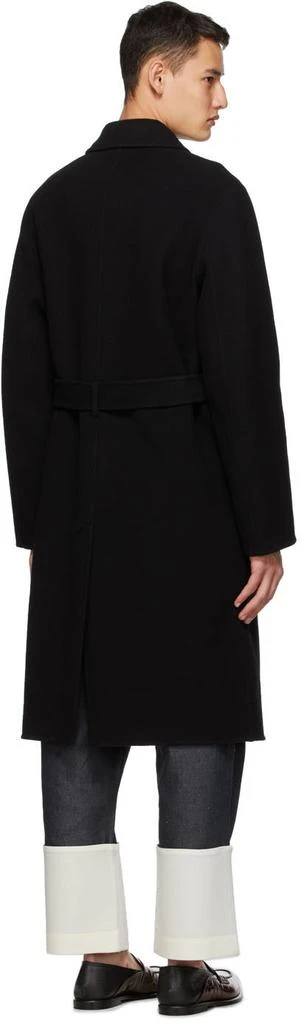 商品Loewe|Black Wool & Cashmere Coat,价格¥14273,第3张图片详细描述