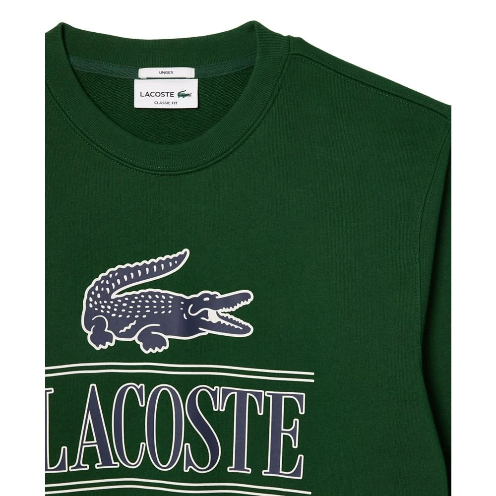 商品Lacoste|Men's Classic Fit Logo Graphic Crewneck Sweatshirt,价格¥1168,第3张图片详细描述