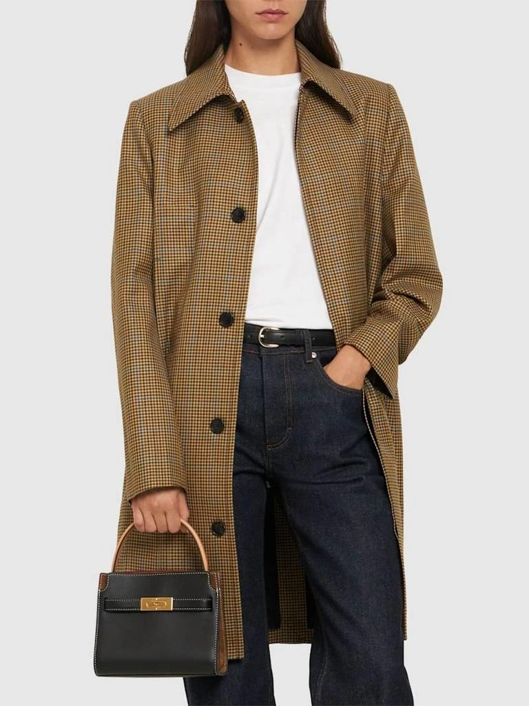 商品Tory Burch|Petite lee radziwill皮革手提包,价格¥6517,第2张图片详细描述