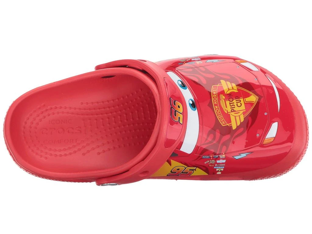 商品Crocs|CrocsFunLab Cars Lightning McQueen Clog (Toddler/Little Kid),价格¥185,第2张图片详细描述