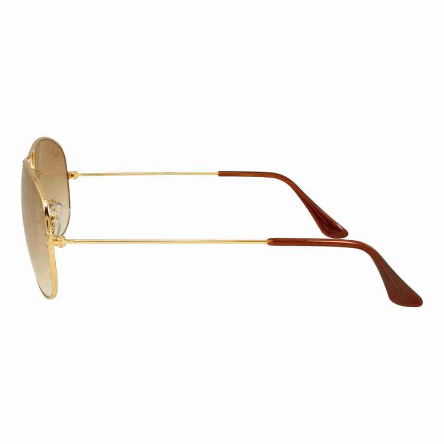 Ray-Ban Pilot Gold-Tone Metal Frame Sunglasses RB3362 001/51 59-14商品第3张图片规格展示