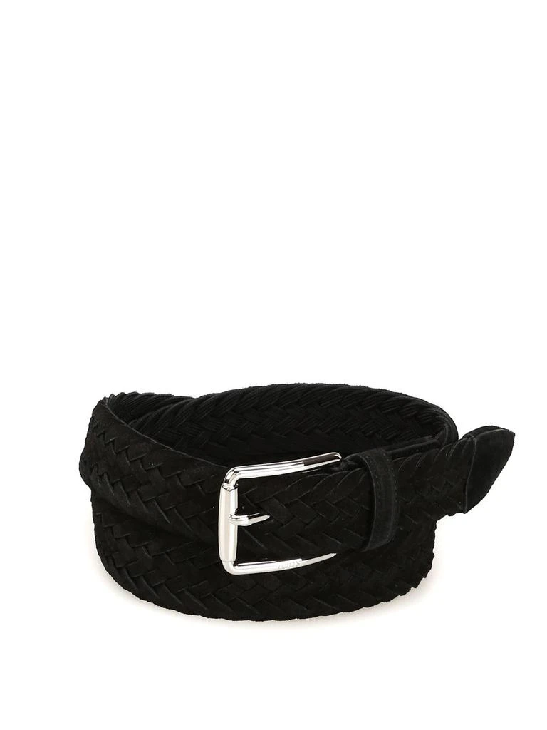 商品Tod's|Tod&#39;s Men&#39;s  Black Leather Belt,价格¥2708,第1张图片