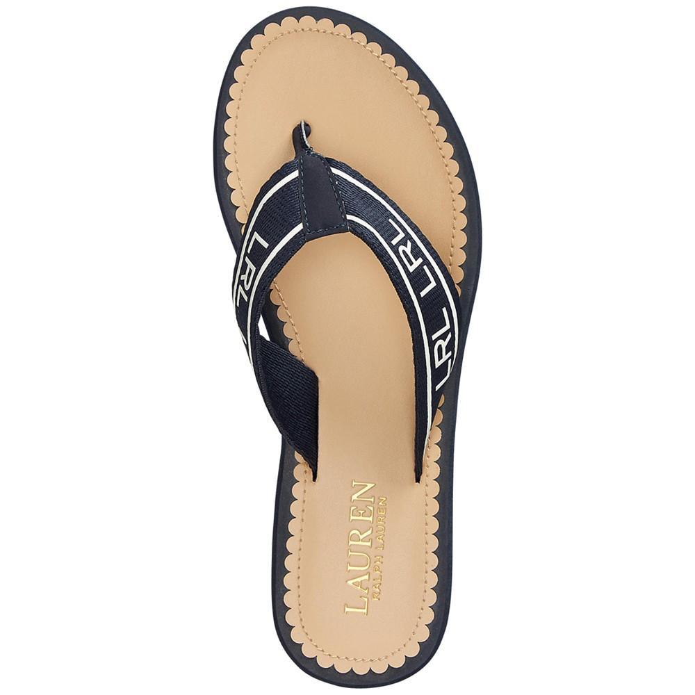 商品Ralph Lauren|Roxxy Flip Flop Sandals,价格¥185,第6张图片详细描述
