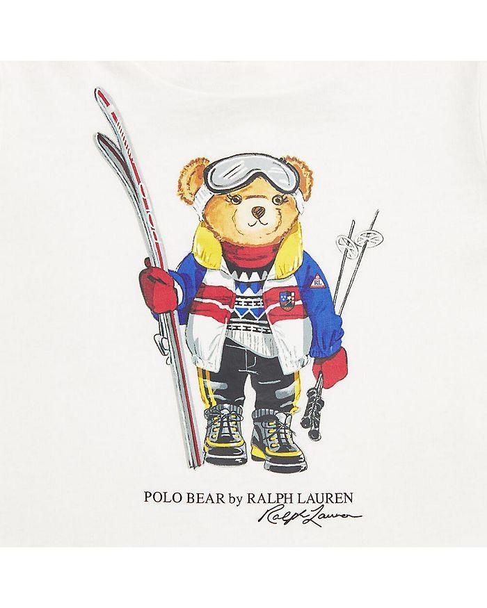 商品Ralph Lauren|Girls' Polo Bear Cotton Long-Sleeve Tee - Baby,价格¥218,第5张图片详细描述