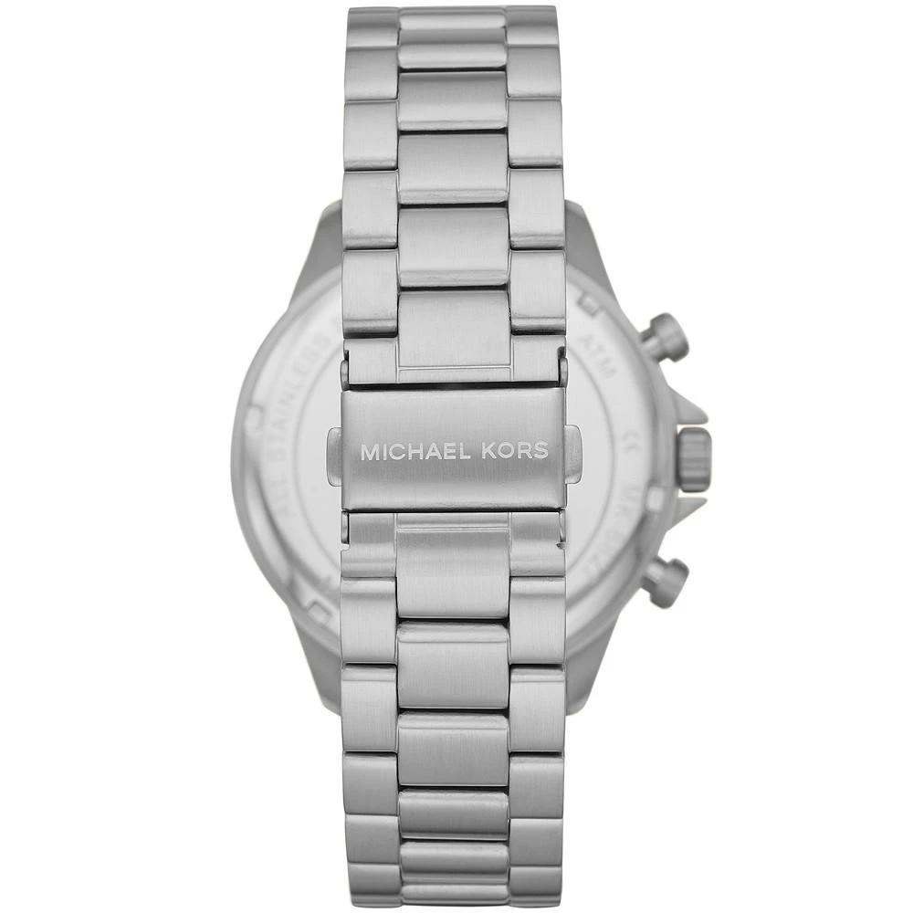 商品Michael Kors|Gage Chronograph Stainless Steel Watch,价格¥1042,第2张图片详细描述