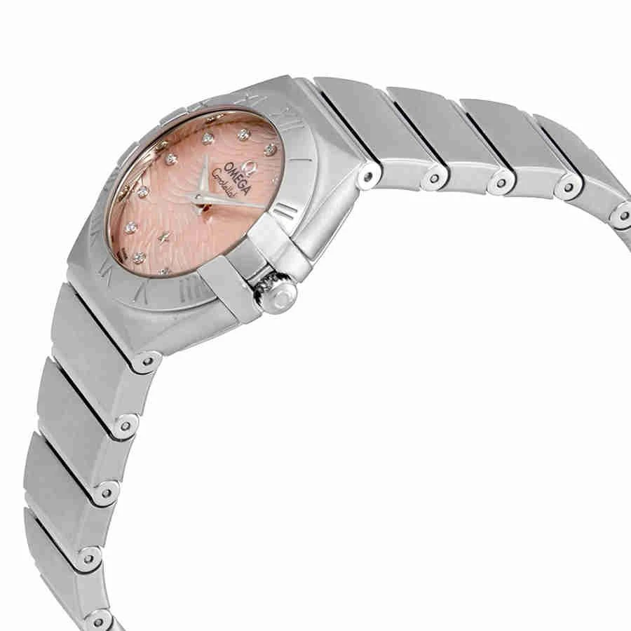 商品Omega|Constellation Pink Mother of Pearl Dial Ladies Watch 123.10.24.60.57.002,价格¥18829,第2张图片详细描述