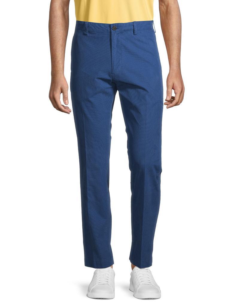 商品Brooks Brothers|Slim-Fit Textured Flat-Front Pants,价格¥296,第1张图片