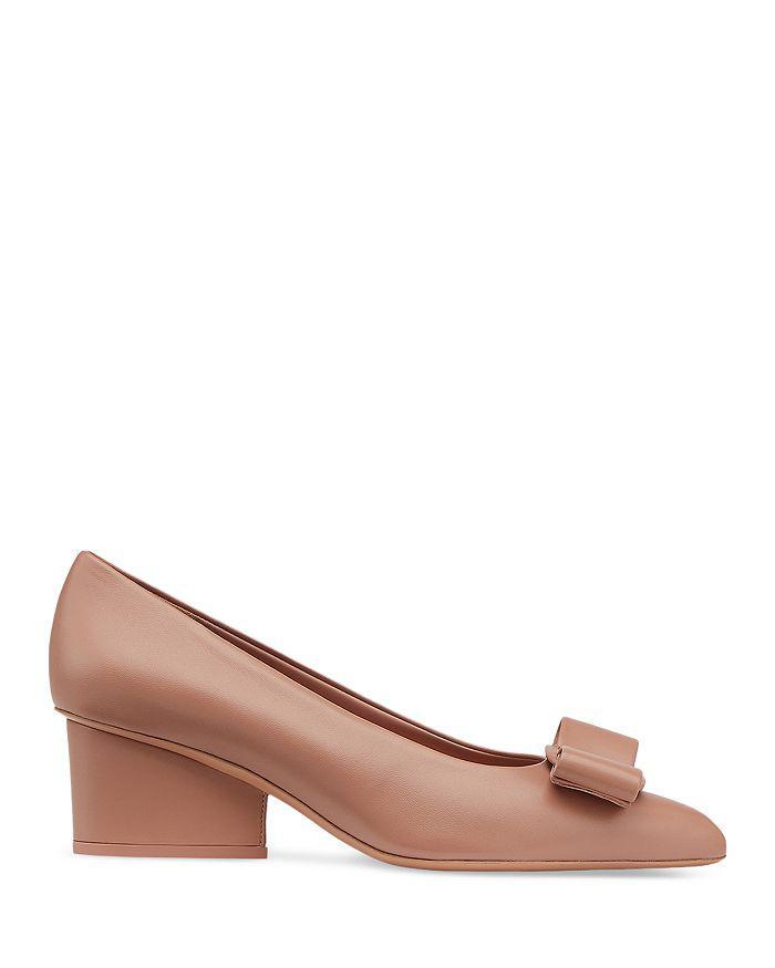 商品Salvatore Ferragamo|Women's Embellished Pointed Toe High Heel Pumps,价格¥6548,第4张图片详细描述