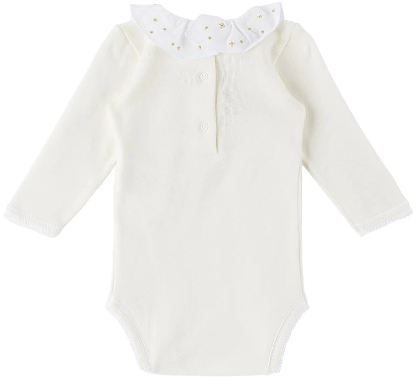 商品Bonpoint|Baby White April Bodysuit,价格¥373,第2张图片详细描述