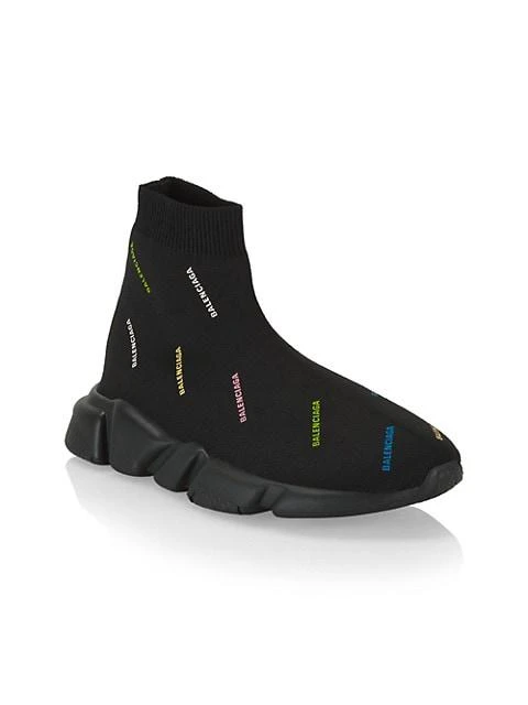 商品Balenciaga|Baby's, Little Kid's &amp; Kid's Logo Speed LT Sock Sneakers,价格¥3567,第1张图片