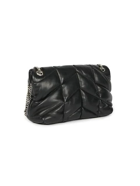 商品Yves Saint Laurent|Small Puffer Leather Crossbody Bag,价格¥23869,第5张图片详细描述