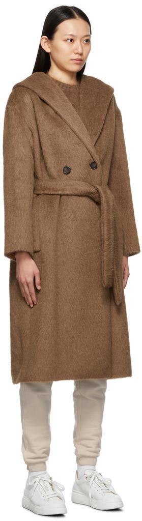 商品Max Mara|Brown Egeria Coat,价格¥15284,第4张图片详细描述